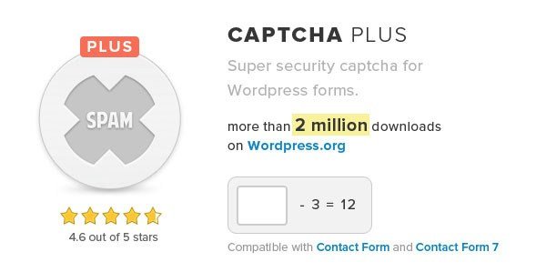 Captcha Plus WordPress Plugin 5.1.5