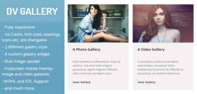 DV Gallery - Responsive Wordpress Gallery Plugin 1.6.1