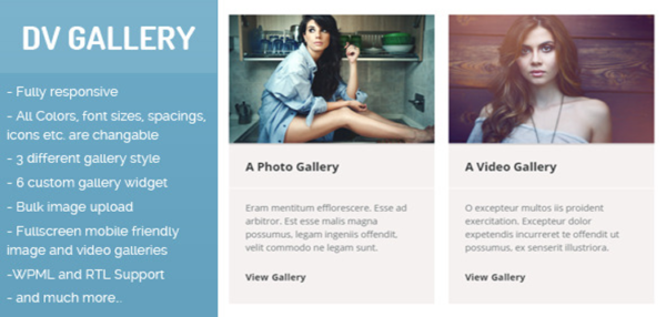 DV Gallery - Responsive Wordpress Gallery Plugin 1.6.1 DV Gallery - Responsive Wordpress Gallery Plugin 1.6.1
