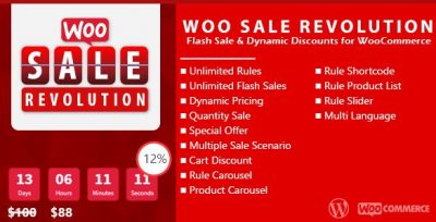 Woo Sale Revolution – Flash Sale Dynamic Discounts 3.1