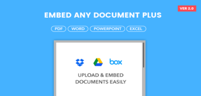 Embed Any Document Plus - WordPress Plugin 2.8.1