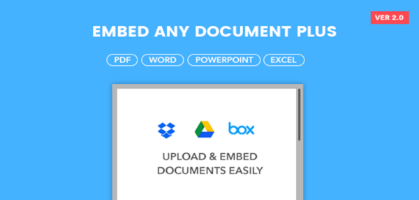 Embed Any Document Plus - WordPress Plugin 2.8.9 Embed Any Document Plus - WordPress Plugin 2.8.9