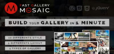 Fast Gallery Mosaic - Wordpress Plugin 1.0