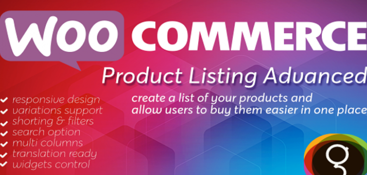 WooCommerce Product List Advanced 1.0.1