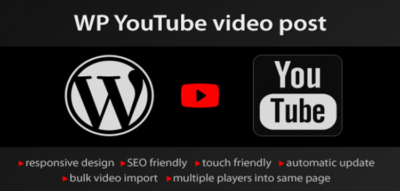 YouTube WordPress plugin - video import  1.4.7