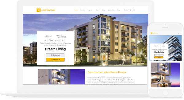 VisualModo Construction WordPress Theme 2.3.1