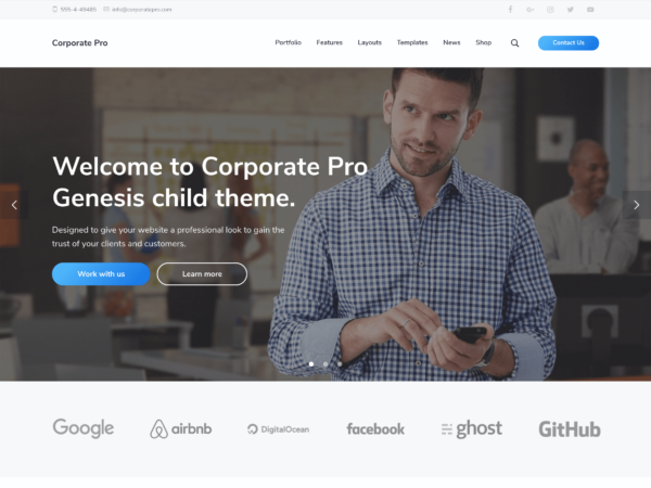Studiopress Corporate Pro Theme 1.1.1