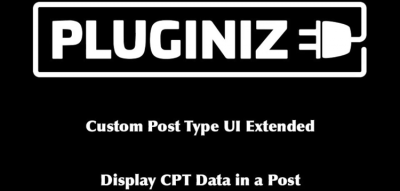 Custom Post Type UI Extended 1.11.2