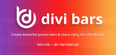 DiviLife - Divi Bars  1.8.5