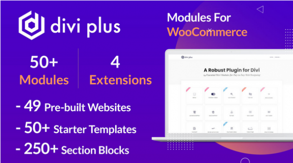 Divi Plus 50 Powerful Modules for Divi Theme 1.20.0 Divi Plus 50 Powerful Modules for Divi Theme 1.20.0