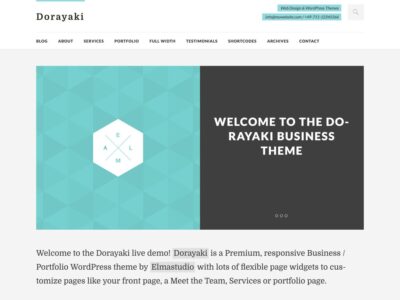 Elmastudio Dorayaki WordPress Theme 1.0.13