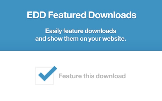 Easy Digital Downloads Featured Downloads 1.0.5