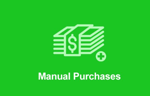 Easy Digital Downloads Manual Purchases Addon  2.0.5