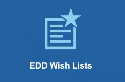Easy Digital Downloads Wish Lists Addon  1.1.7