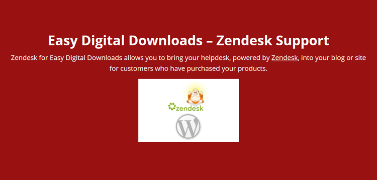 Easy Digital Downloads Zendesk Support by Real Big Plugins 1.3.0