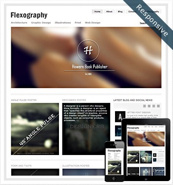Dessign Flexography Responsive WordPress Theme 2.0