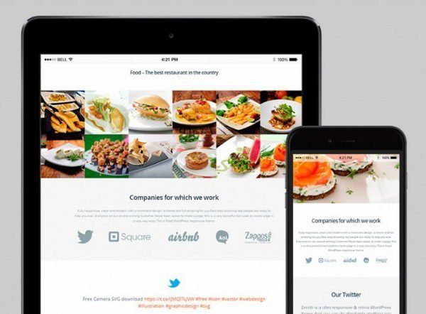 VisualModo Food WordPress Theme 3.3.8