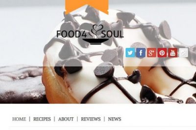 CyberChimps Food 4 Soul WordPress Theme 1.3