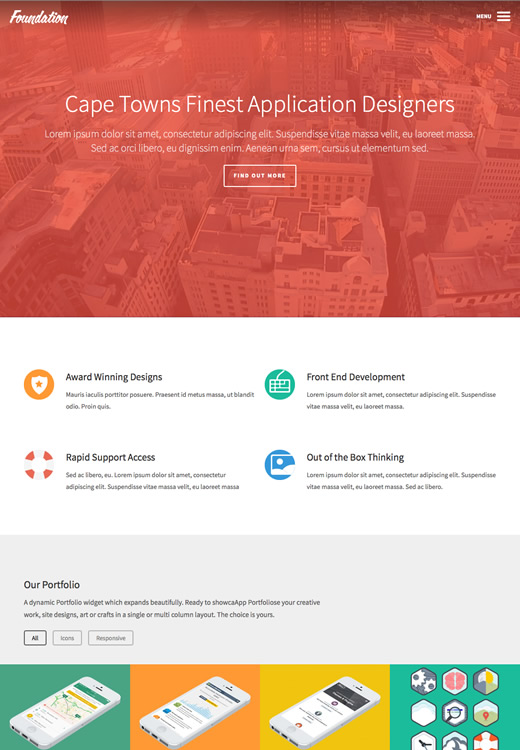 OboxThemes Foundation WordPress Theme 1.1.6  1.1.6