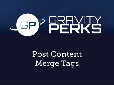 Gravity Perks Post Content Merge Tags 1.3.13