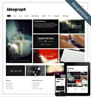 Dessign Ideograph Responsive WordPress Theme 2.0