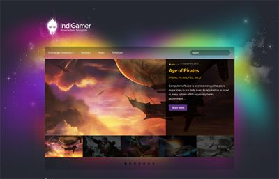 CSSIgniter IndiGamer WordPress Theme 1.9