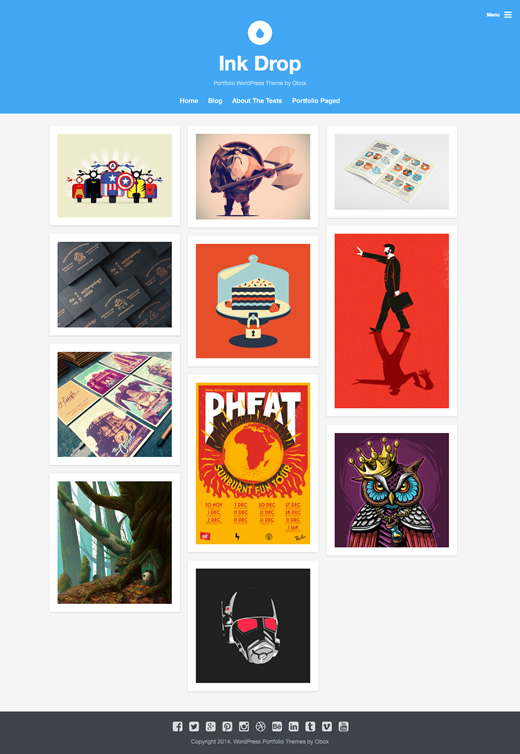 OboxThemes Ink Drop WordPress Theme 1.1.3  1.1.3