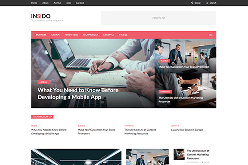 Theme Junkie Insido WordPress Theme 1.0.0