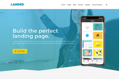 Theme Junkie Landed WordPress Theme 1.0.0