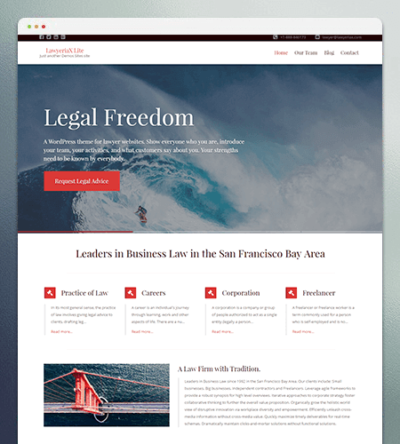 Lawyeria WordPress Theme 1.3.8