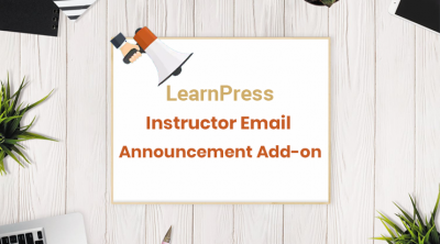 LearnPress - Announcements 4.0.1