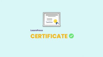 LearnPress - Certificates Add-on 4.0.3