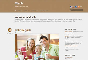 Themify Minblr WordPress Theme 7.1.3