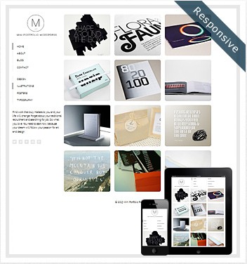 Dessign Mini Portfolio Responsive WordPress Theme 2.0
