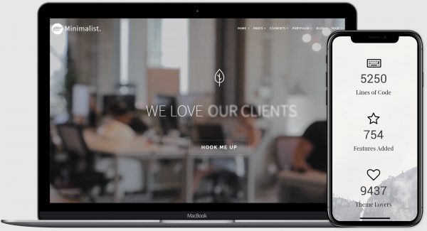 VisualModo Minimalist WordPress Theme 1.2.8