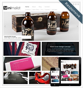 Dessign Minimalist Responsive WordPress Theme 2.0