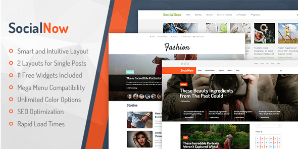 MyThemeShop SocialNow WordPress Theme 1.2.1
