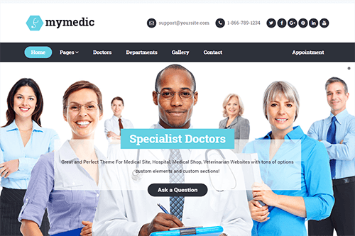 Theme Junkie MyMedic WordPress Theme 1.0.2