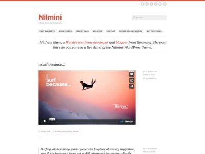 Elmastudio Nilmini WordPress Theme 1.0.6