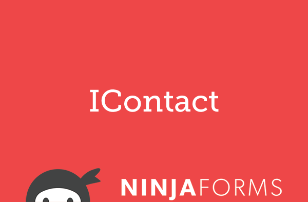 Ninja Forms IContact 1.0