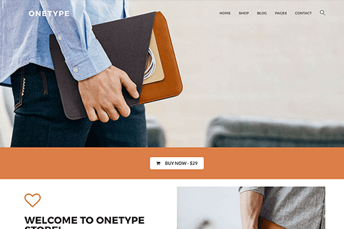 Theme Junkie OneType WordPress Theme 1.0.0