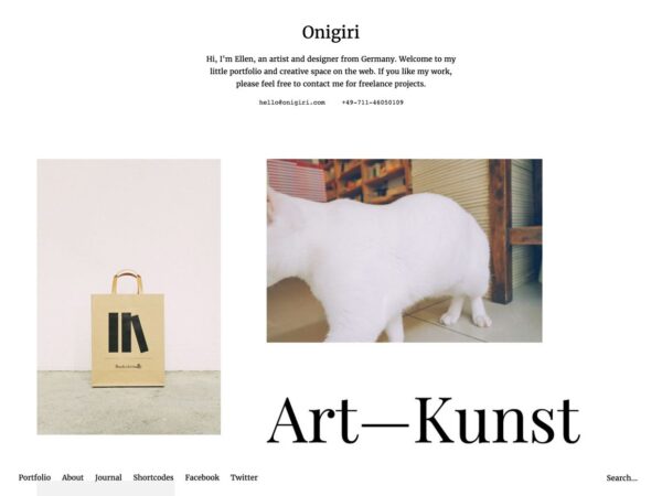 Elmastudio Onigiri WordPress Theme 1.0.9