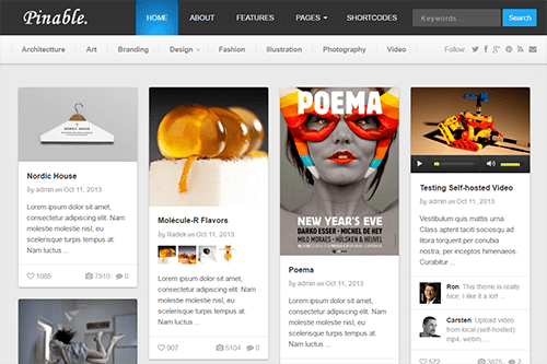 Theme Junkie Pinable WordPress Theme 1.0.5 Theme Junkie Pinable WordPress Theme 1.0.5