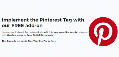 PixelYourSite Pinterest  4.2.0