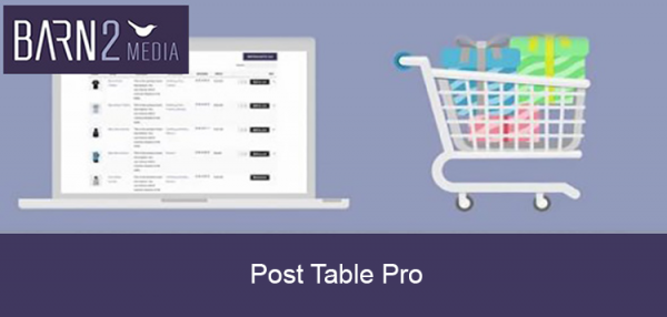 Barn2Media Posts Table Pro 3.3.6 Barn2Media Posts Table Pro 3.3.6