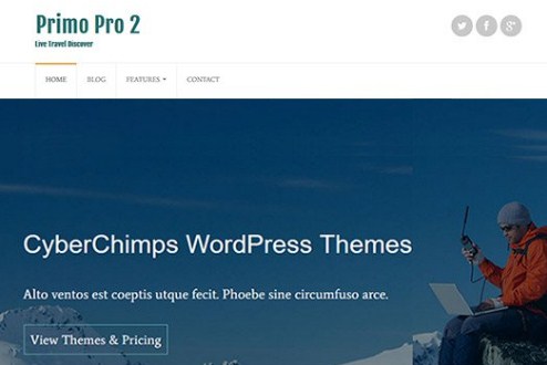 CyberChimps Primo Pro 2 WordPress Theme 1.2