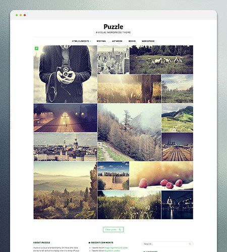 Puzzle WordPress Theme 1.13