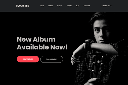 Theme Junkie Remaster WordPress Theme 1.0.0