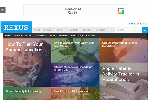 Theme Junkie Rexus WordPress Theme 1.0.8