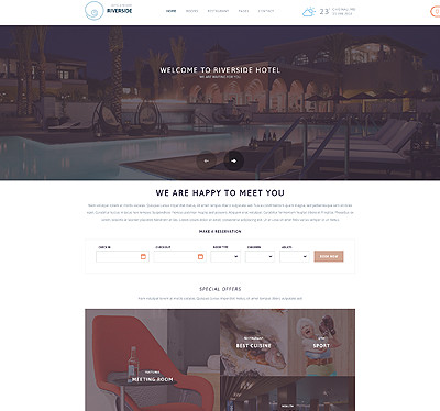Tesla Themes Riverside Resort WordPress Theme 1.0.16